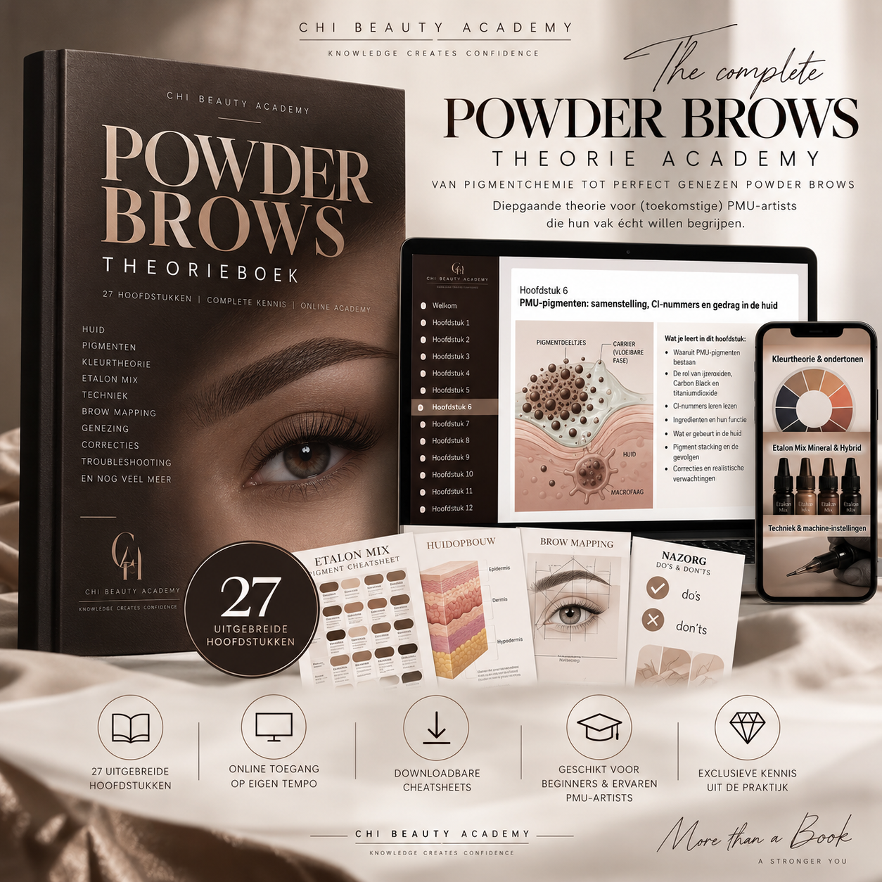 Powder Brows Online Theorie Academy Chi Beauty Lounge