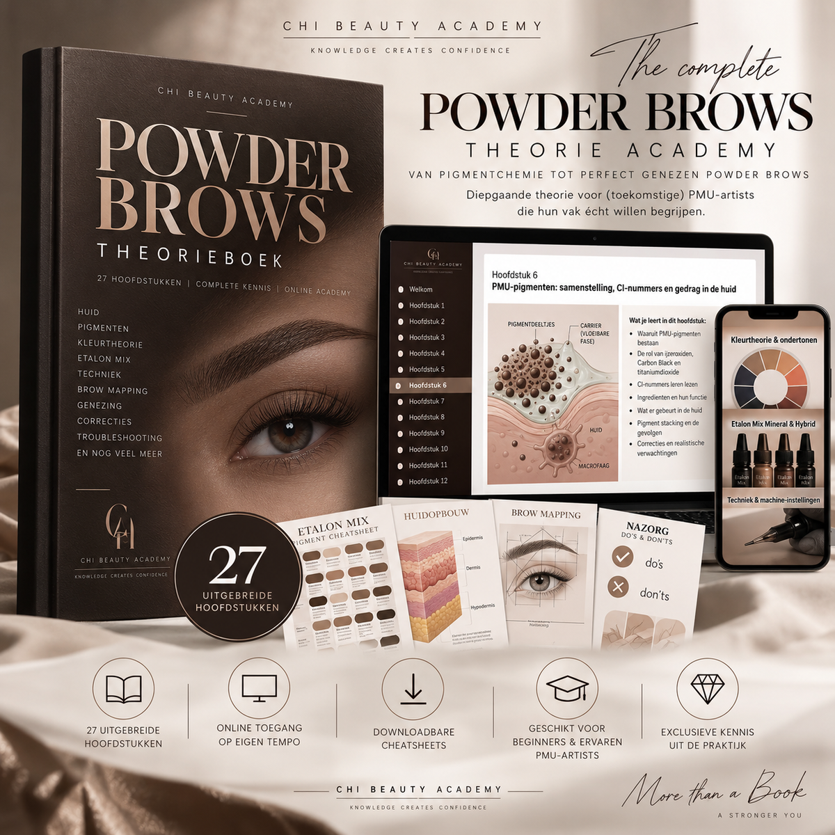 Powder Brows Online Theorie Academy Chi Beauty Lounge